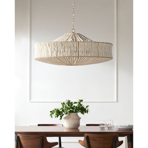   Beaded 6-Light Chandelier | Oroa.com