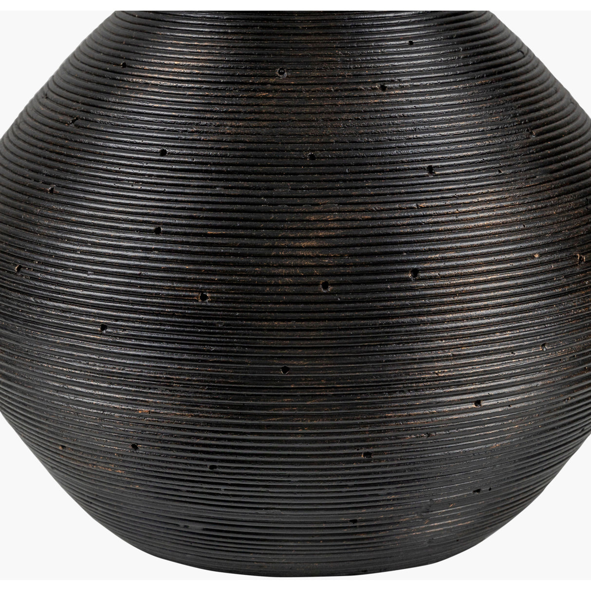   Rounded Cement Linen Table Lamp | Oroa.com