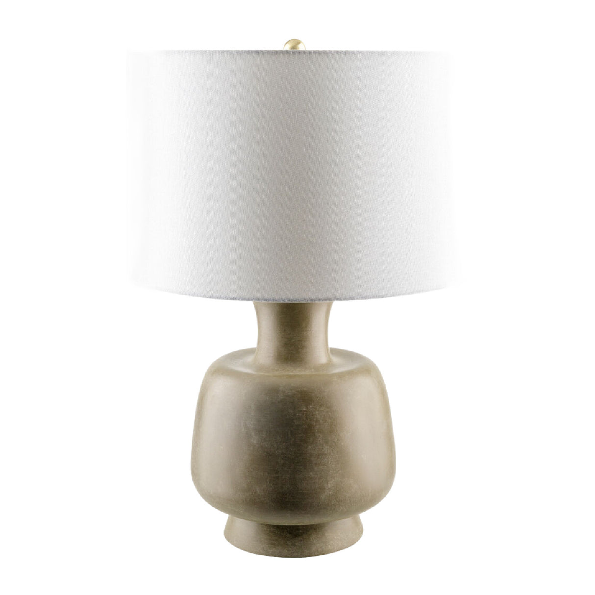   Painted Base Linen Table Lamp | Oroa.com