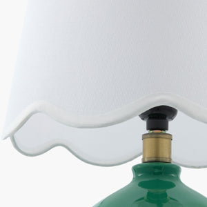   Wavy Linen Accent Table Lamp | Oroa.com