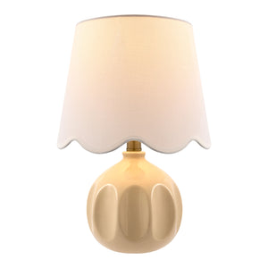   Wavy Linen Accent Table Lamp | Oroa.com