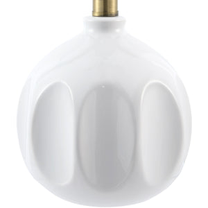   Wavy Linen Accent Table Lamp | Oroa.com