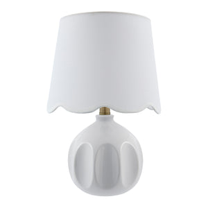   Wavy Linen Accent Table Lamp | Oroa.com