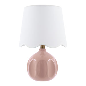   Wavy Linen Accent Table Lamp | Oroa.com