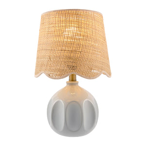   Wavy Rattan Accent Table Lamp | Oroa.com