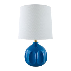   Linen Carved Ceramic Table Lamp | Oroa.com