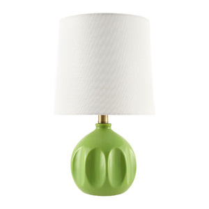   Linen Carved Ceramic Table Lamp | Oroa.com