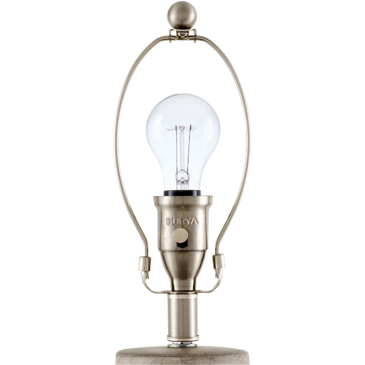   Modern European furniture - Carved Gray Ceramic Table Lamp - www.oroa.com | Oroa.com