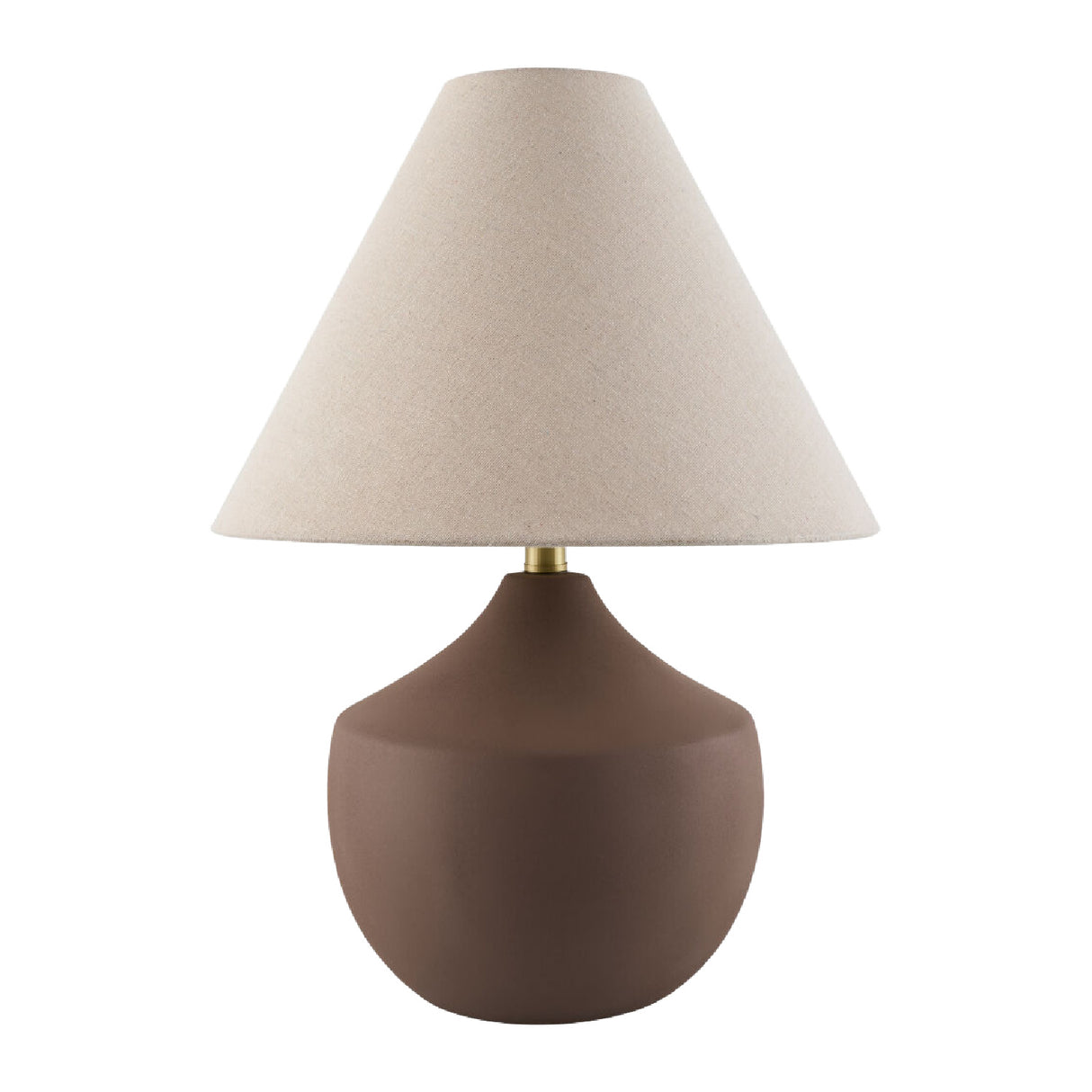   Modern European furniture - Ceramic Beige Linen Table Lamp - www.oroa.com | Oroa.com