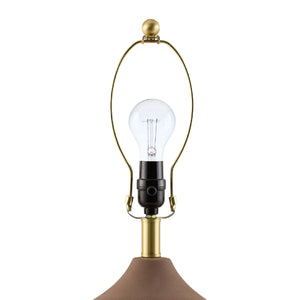   Modern European furniture - Ceramic Beige Linen Table Lamp - www.oroa.com | Oroa.com