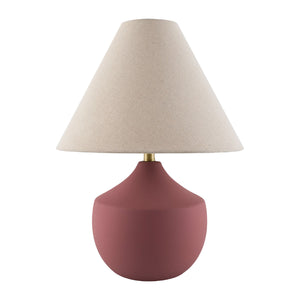   Modern European furniture - Ceramic Beige Linen Table Lamp - www.oroa.com | Oroa.com