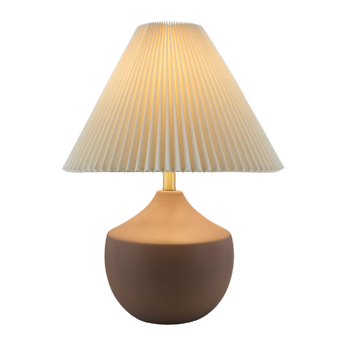   Modern European furniture - Ceramic Beige Linen Table Lamp - www.oroa.com | Oroa.com