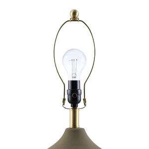   Modern European furniture - Ceramic Beige Linen Table Lamp - www.oroa.com | Oroa.com