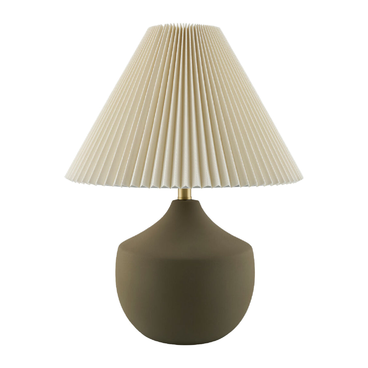   Modern European furniture - Ceramic Beige Linen Table Lamp - www.oroa.com | Oroa.com