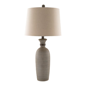   Gray Base Accent Table Lamp | Oroa.com