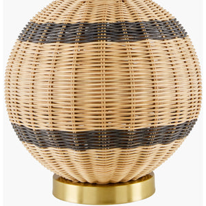   Round Rattan Base Table Lamp | Oroa.com