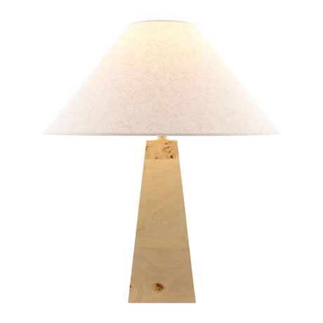   Rubberwood Base Accent Table Lamp | Oroa.com