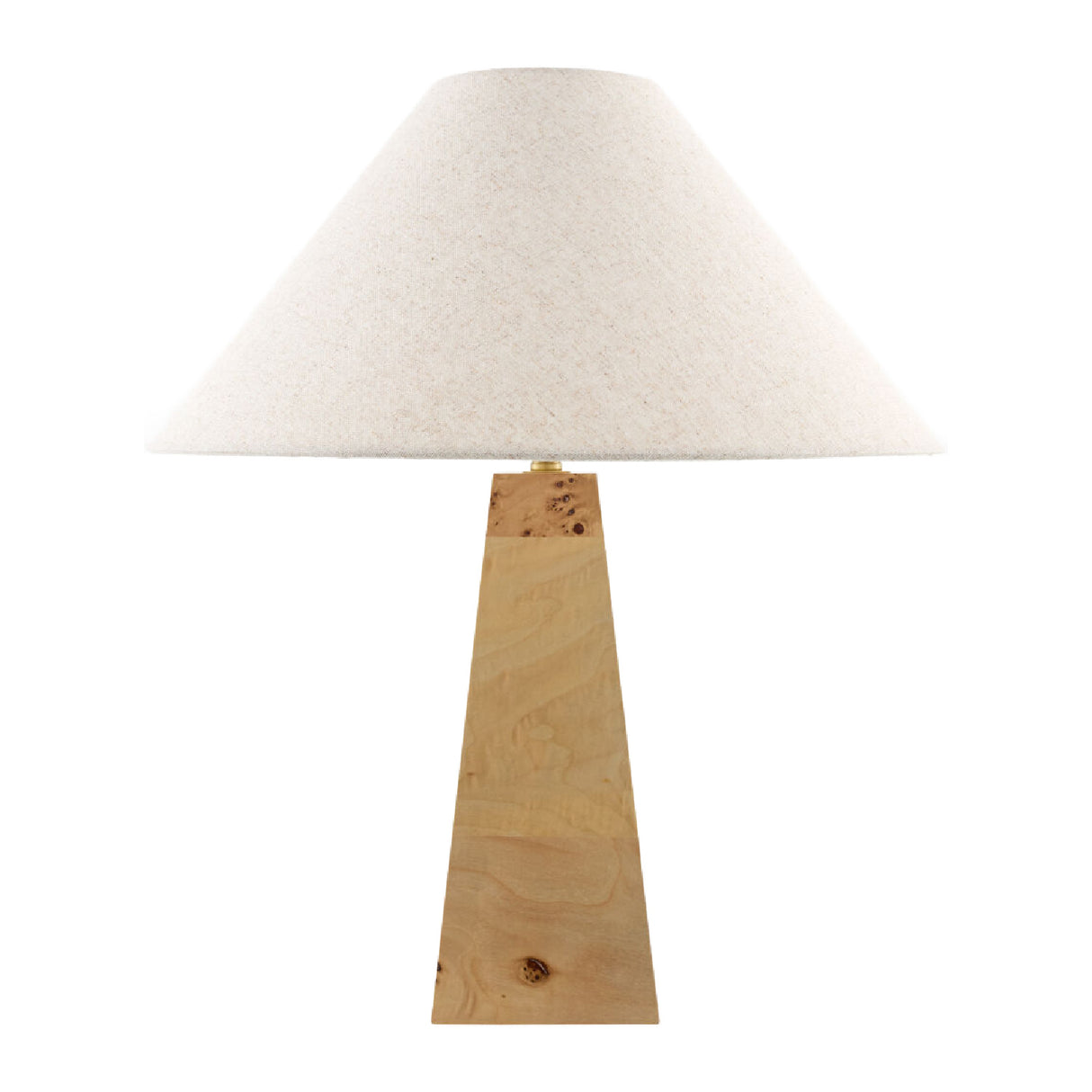   Rubberwood Base Accent Table Lamp | Oroa.com