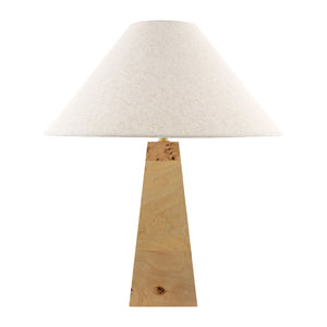   Rubberwood Base Accent Table Lamp | Oroa.com
