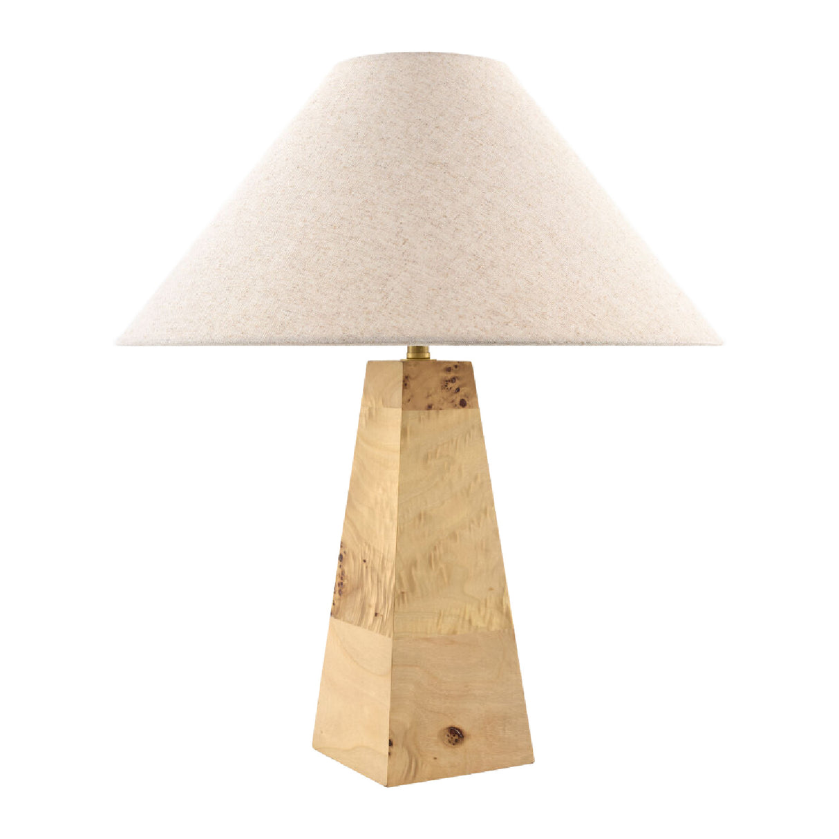   Rubberwood Base Accent Table Lamp | Oroa.com