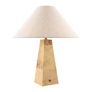   Rubberwood Base Accent Table Lamp | Oroa.com