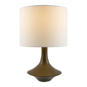   Painted Base Linen Table Lamp | Oroa.com