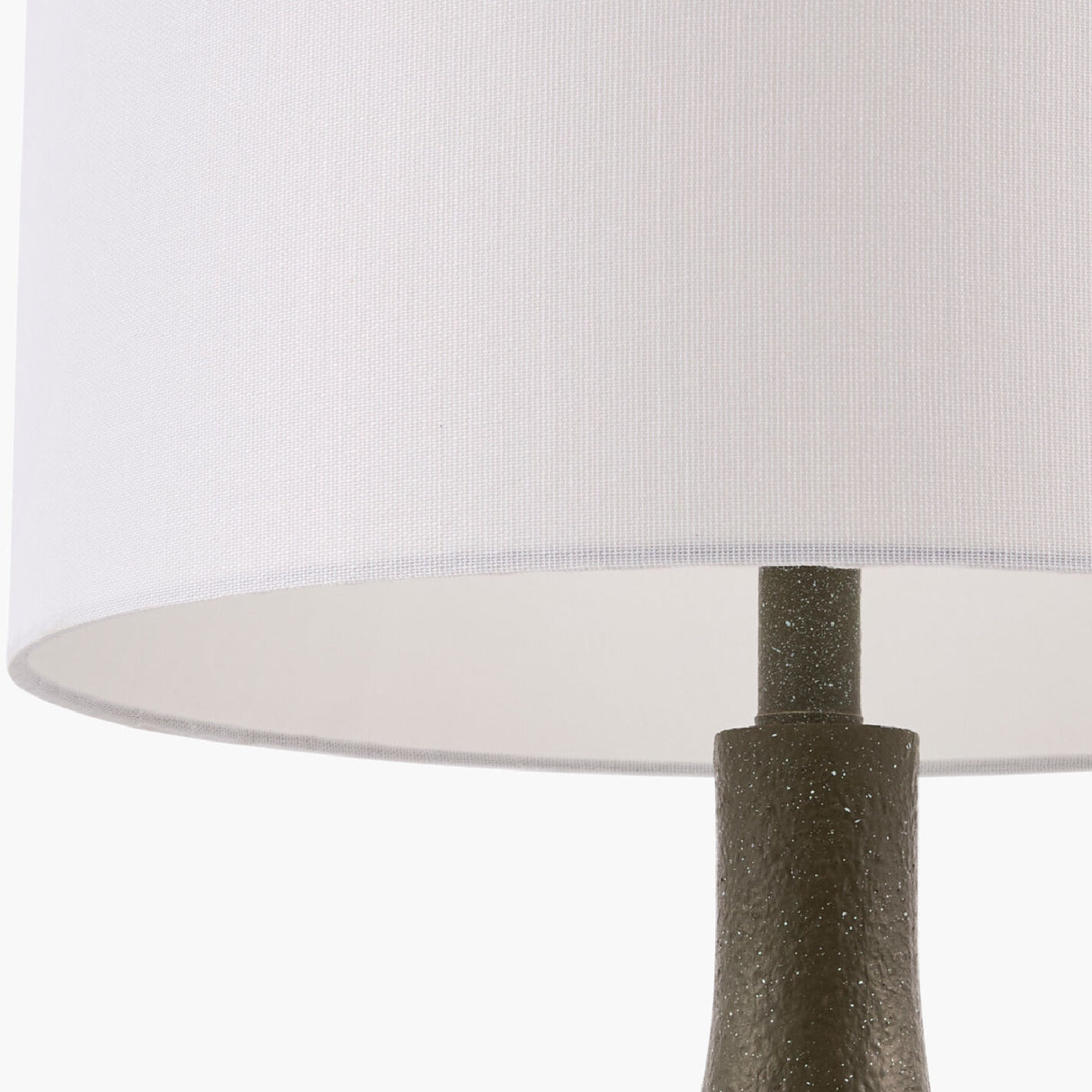   Painted Base Linen Table Lamp | Oroa.com