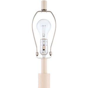   Painted Base Linen Table Lamp | Oroa.com