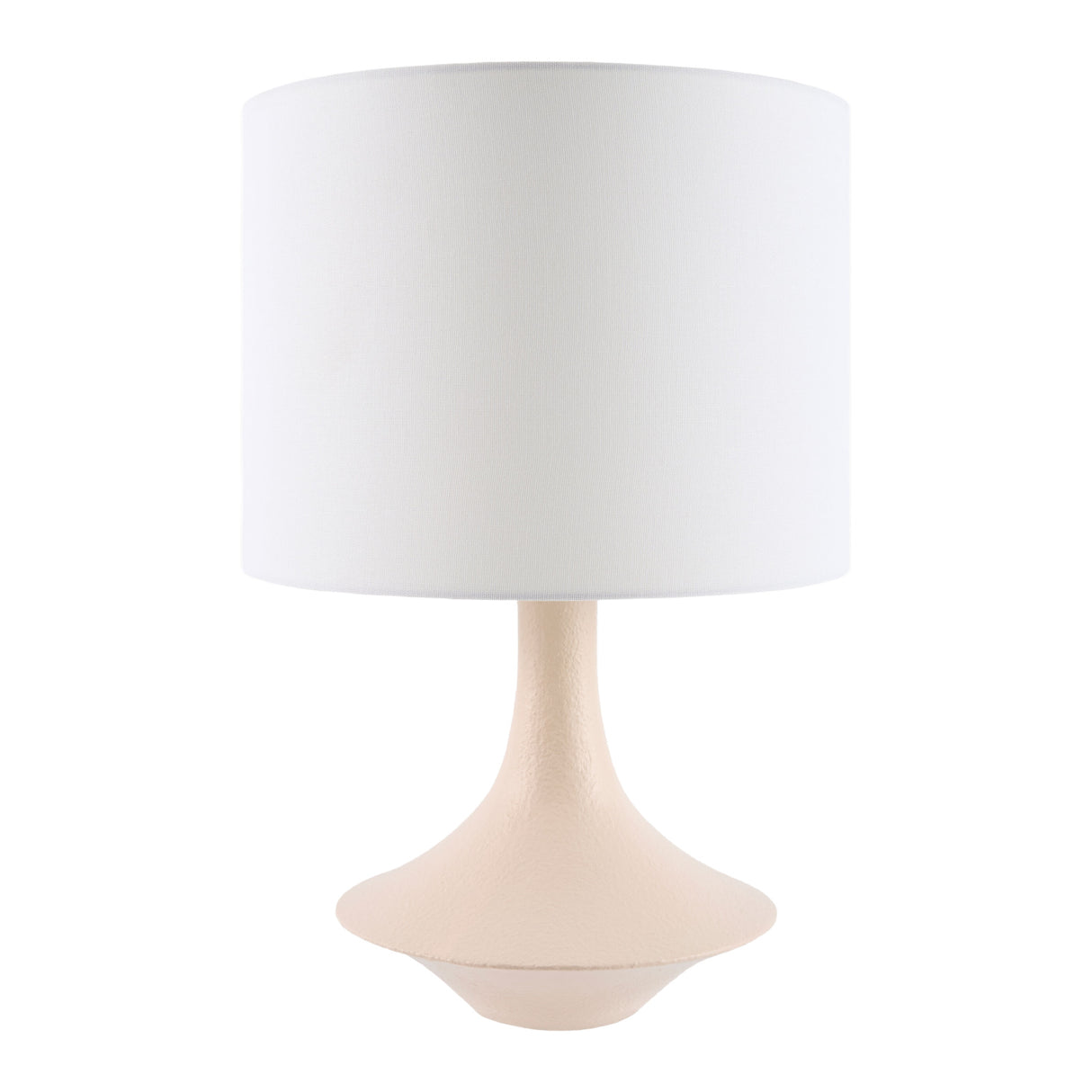   Painted Base Linen Table Lamp | Oroa.com