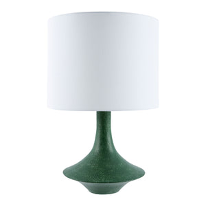   Painted Base Linen Table Lamp | Oroa.com