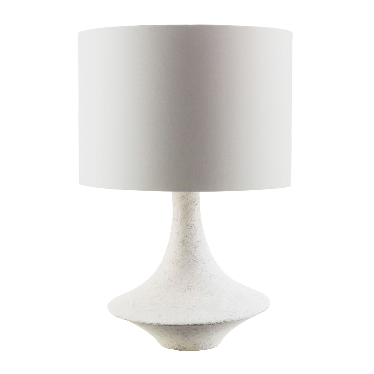   White Drum Shade Table Lamp | Oroa.com