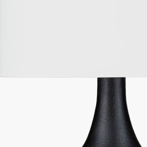   White Drum Shade Table Lamp | Oroa.com