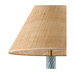   Blue Ceramic Accent Table Lamp | Oroa.com