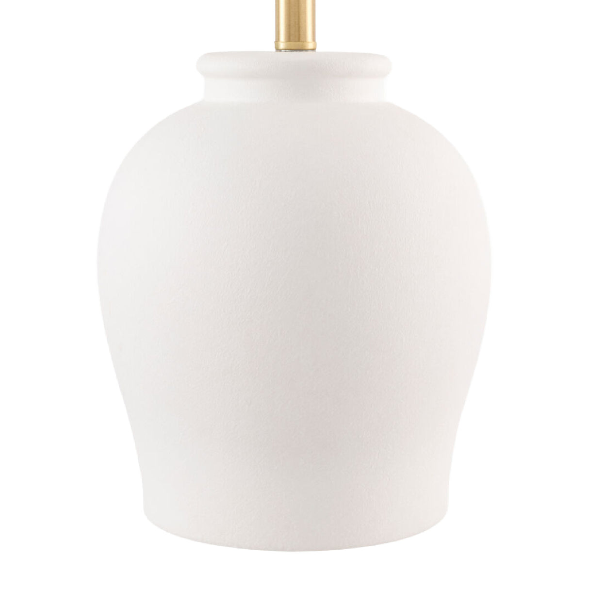   Ceramic White Linen Table Lamp | Oroa.com