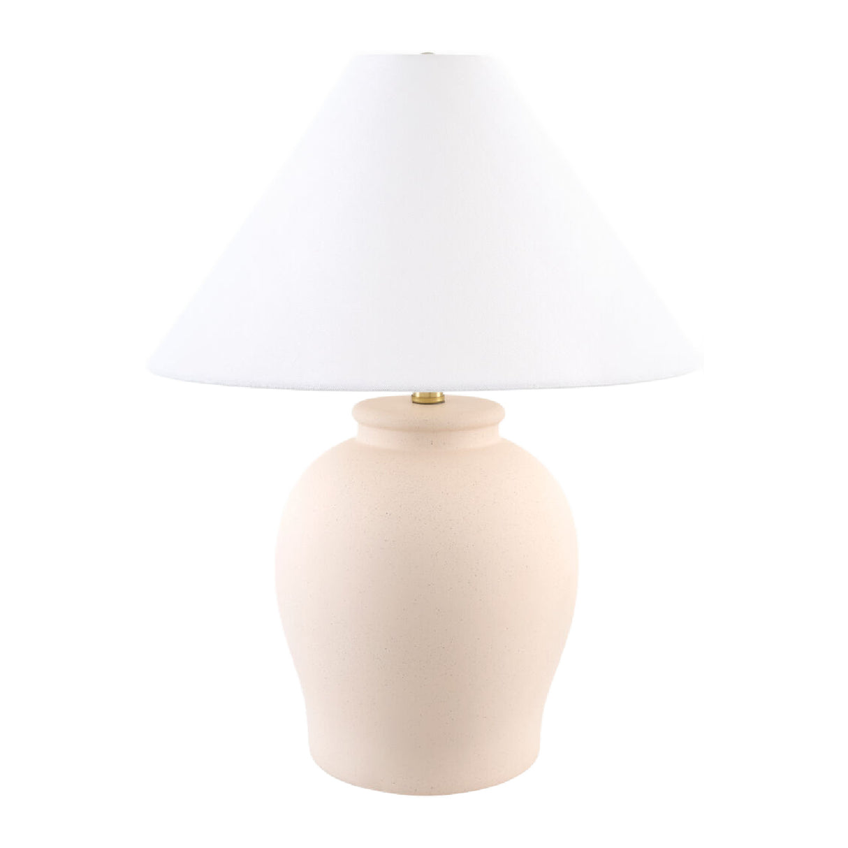   Ceramic White Linen Table Lamp | Oroa.com