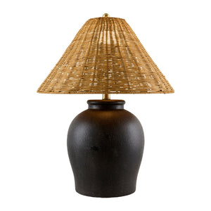   Rattan Empire Shade Table Lamp | Oroa.com