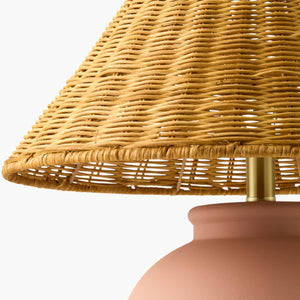   Rattan Empire Shade Table Lamp | Oroa.com