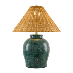   Rattan Empire Shade Table Lamp | Oroa.com