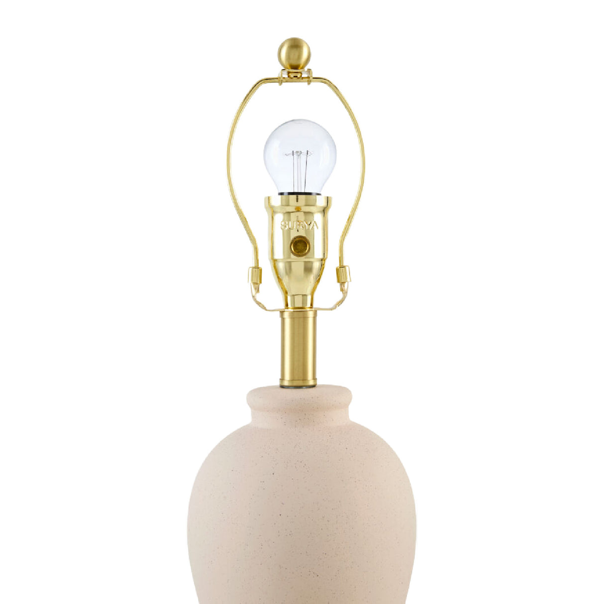   Modern European furniture - White Linen Empire Table Lamp - www.oroa.com | Oroa.com