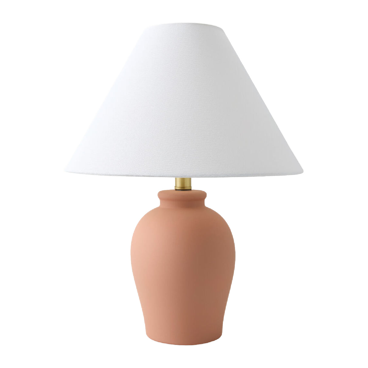   Modern European furniture - White Linen Empire Table Lamp - www.oroa.com | Oroa.com