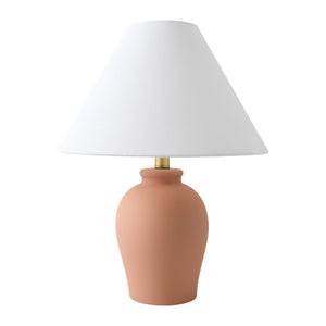   Modern European furniture - White Linen Empire Table Lamp - www.oroa.com | Oroa.com