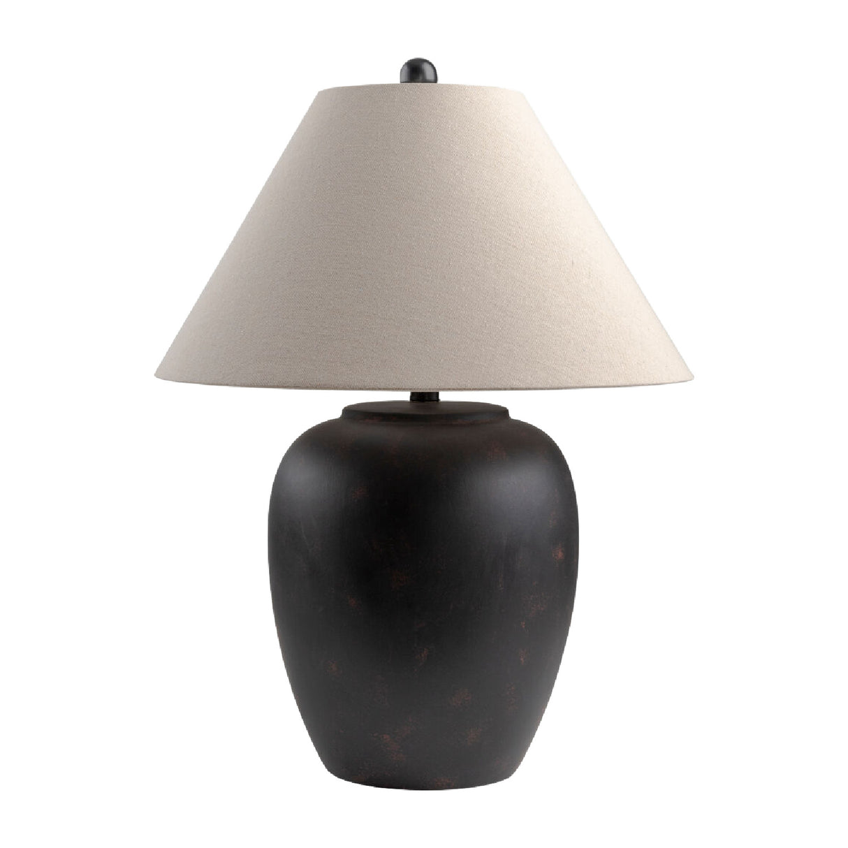   Ceramic Beige Linen Table Lamp | Oroa.com