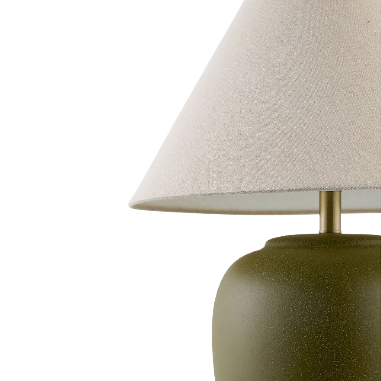   Ceramic Beige Linen Table Lamp | Oroa.com