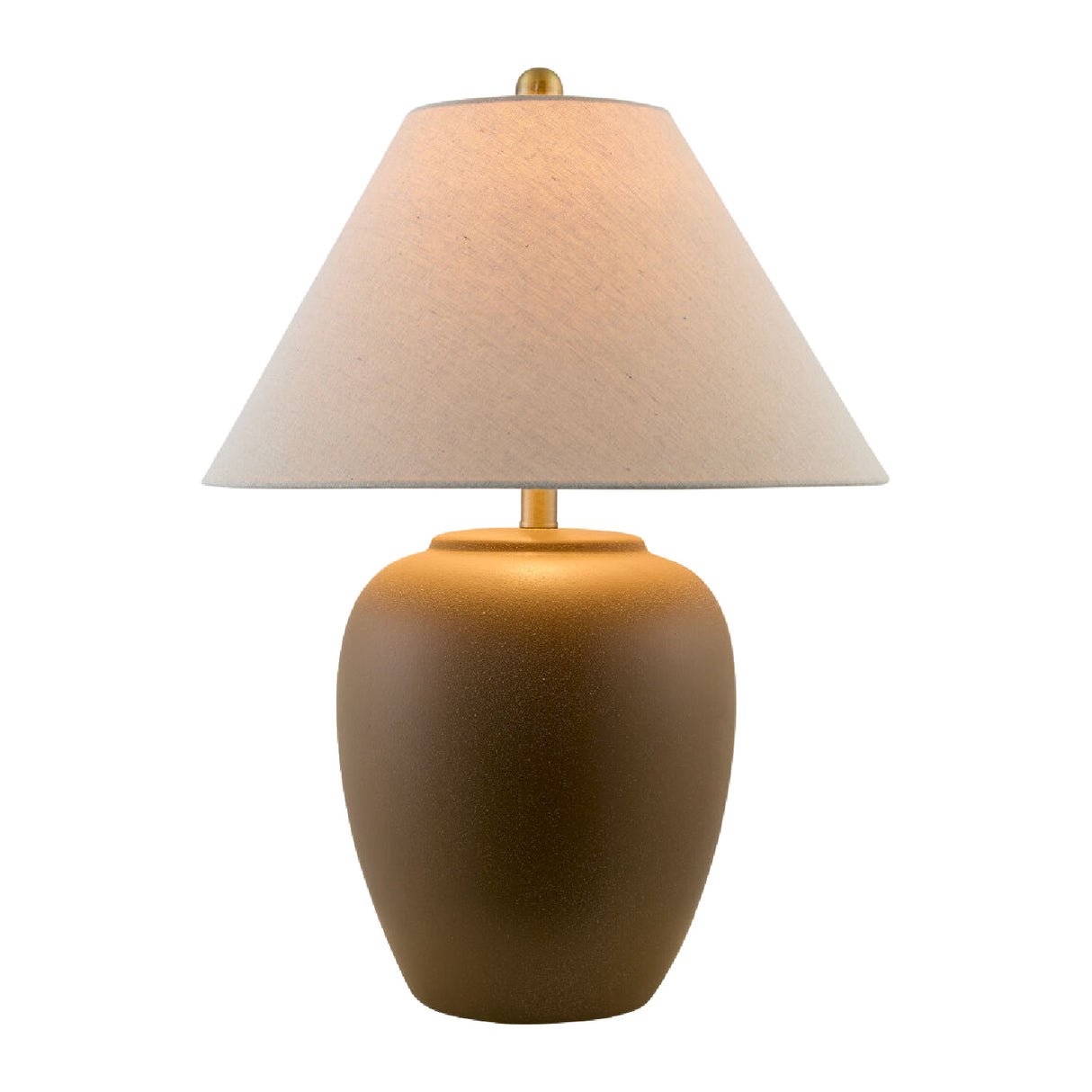   Ceramic Beige Linen Table Lamp | Oroa.com