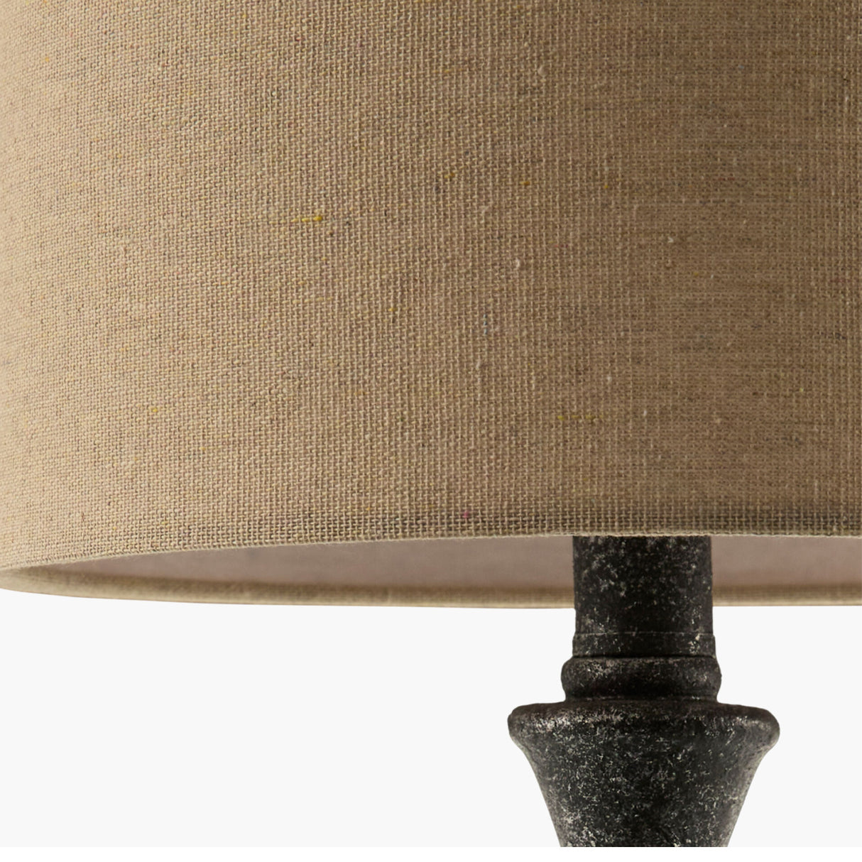   Linen Drum Shade Table Lamp | Oroa.com