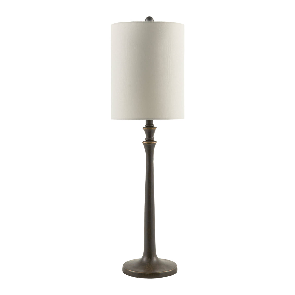   Linen Drum Shade Table Lamp | Oroa.com