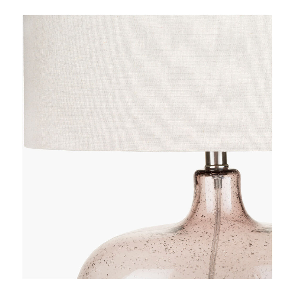   Modern European furniture - Gray Clear Glass Table Lamp - www.oroa.com | Oroa.com