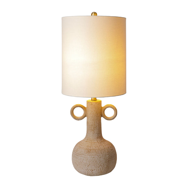 Beige Ceramic Accent Table Lamp | Kuda Home Brava | Oroa.com