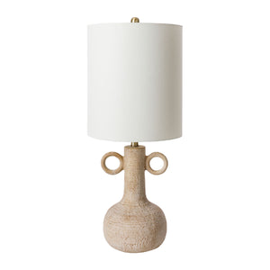   Beige Ceramic Accent Table Lamp | Oroa.com