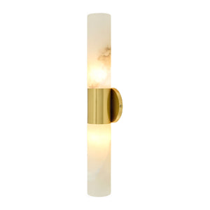   White Stone Tube Wall Lamp | Oroa.com
